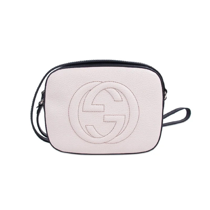 Women Gucci bags with a zip - around closure for securityGucci Soho Disco Crossbody Bag