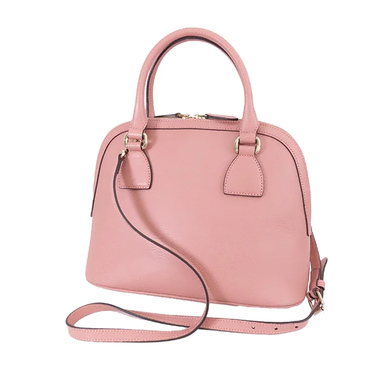 Women Gucci bags with a detachable mirror insideGucci Mini GG Charm Dome Satchel (SHG-zoOrp6)