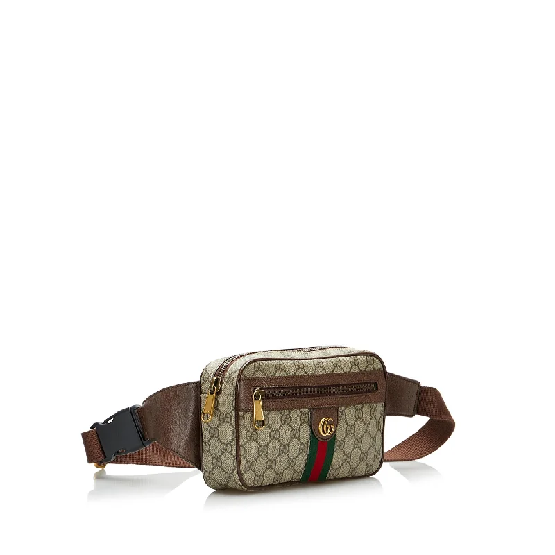 Gucci backpacks for women with a sleek silhouetteGucci GG Supreme Ophidia Belt Bag (SHG-njFGZw)