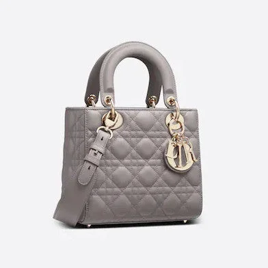 Christian Dior handbags with a back - pocket for quick storageSMALL LADY DIOR MY ABCDIOR BAG