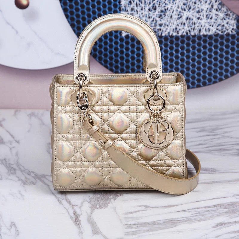 Christian Dior bags with a quilted pattern and gold - toned hardwareWF - Dior Bags - 803