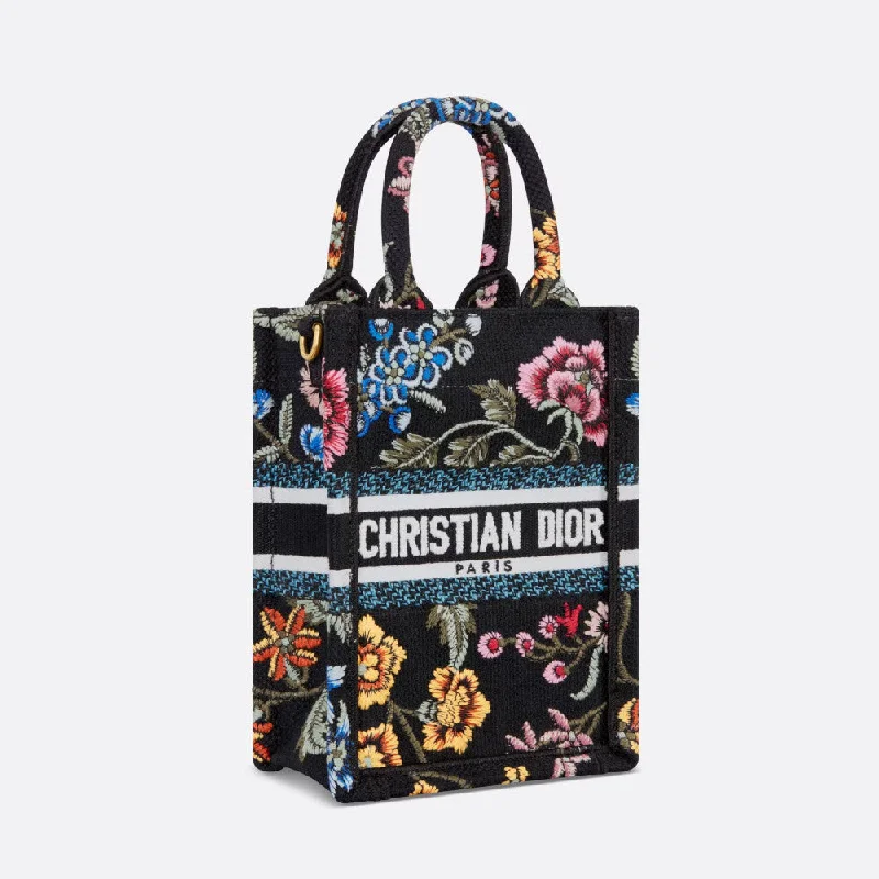 Fashion - forward Christian Dior tote bags for the modern womanMINI DIOR BOOK TOTE PHONE BAG