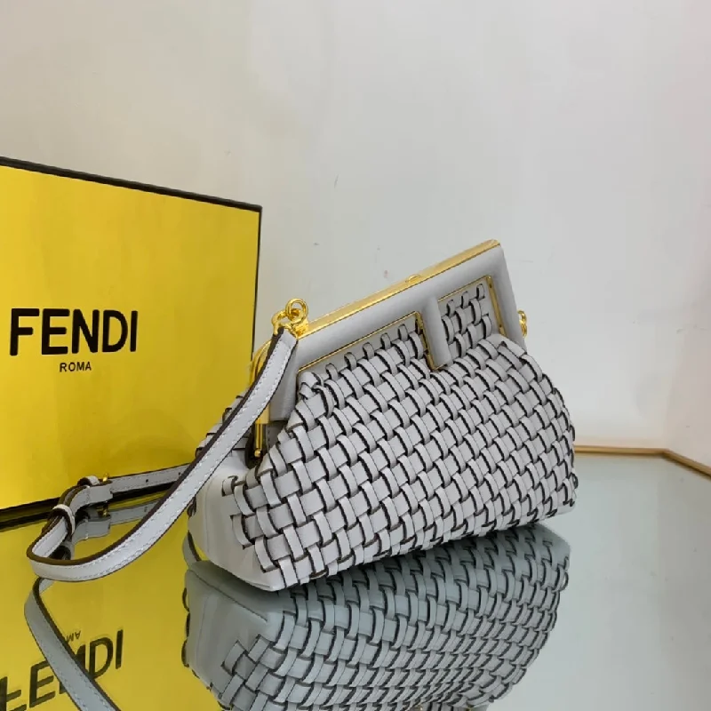 Fendi tote bags with a printed Fendi logo on the front for high brand visibilityWF -  Fendi Bag - 141