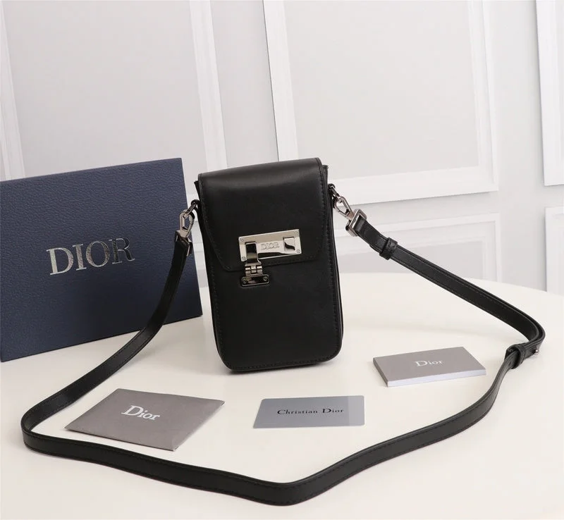 Christian Dior Saddle bags with a distressed leather finishWF - Dior Bags - 665