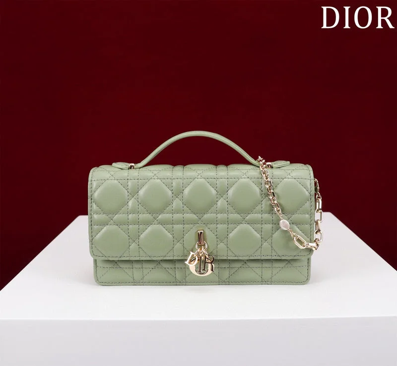 Christian Dior handbags with a snap - button closure and a decorative buckleWF - Dior Bags - 766