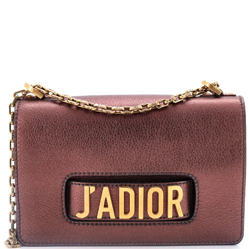 Christian Dior Saddle bags with a studded trim for a bold lookJ'Adior Flap Bag Leather Medium