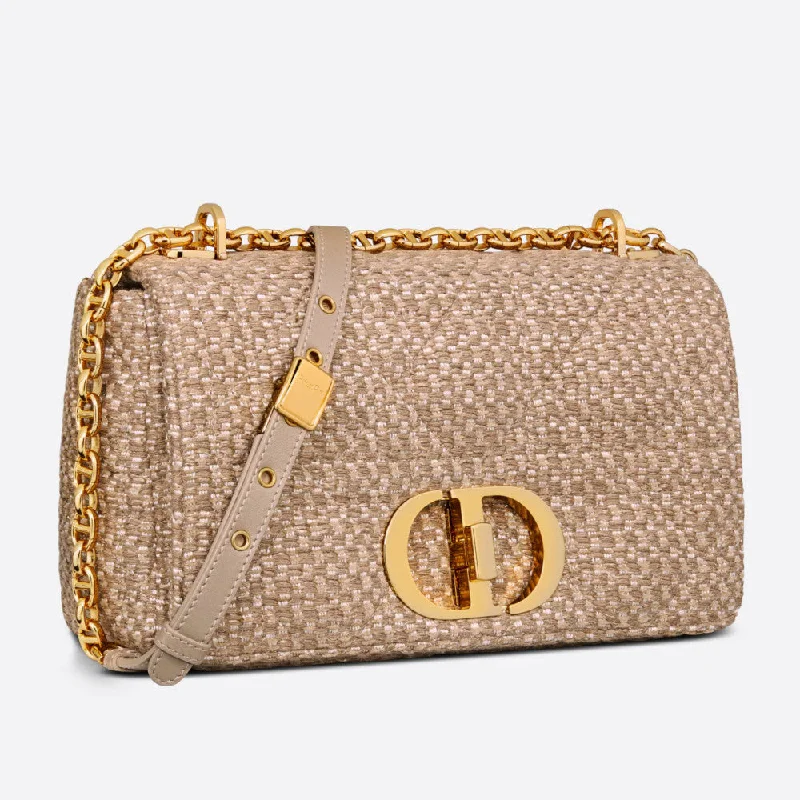 Luxury Christian Dior crossbody bags with a chain - link strapMEDIUM DIOR CARO BAG