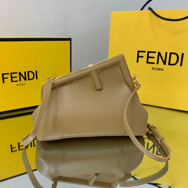 Fendi Peekaboo bags with a classic two - compartment design for organized storageBC - FENDI BAGS - 055