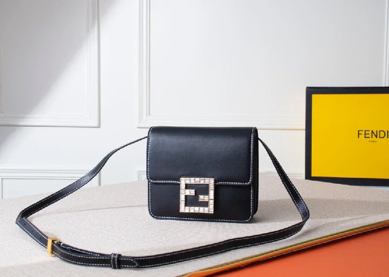 Small - sized Fendi crossbody bags in smooth calfskin leather for a compact and stylish carryEN   Designer bags by Fendi 074