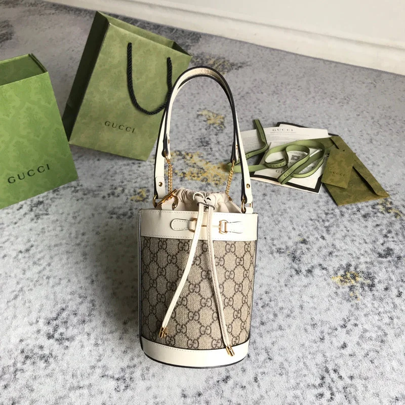 Women Gucci bags with a front - flap pocket for quick - access itemsWF - Gucci Bags - 1389