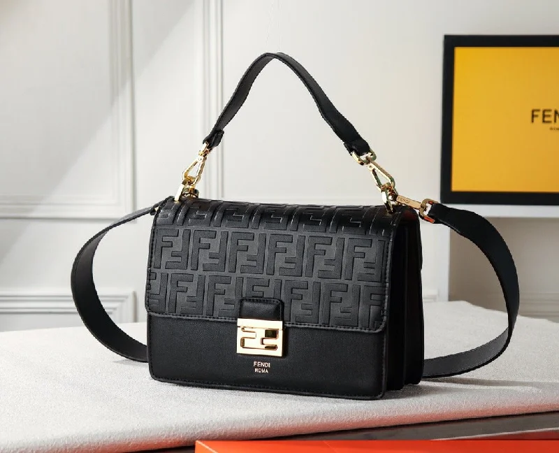 Fendi Baguette bags with a hand - embroidered floral design for a romantic and elegant touchEN   Designer bags by Fendi 070