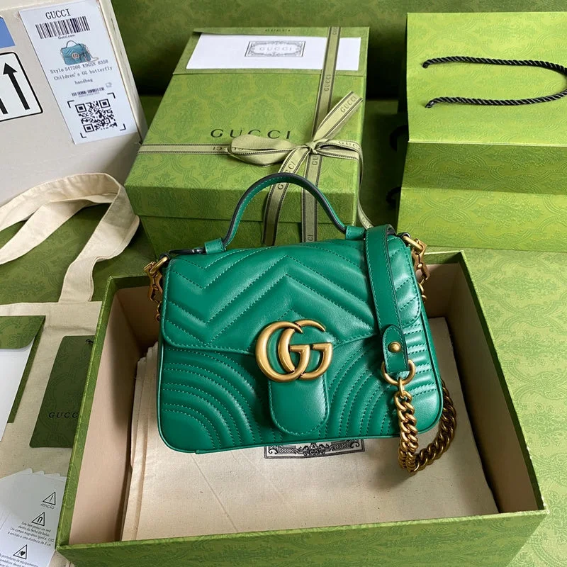 Women Gucci bags with a front - zip pocket for small itemsWF - Gucci Bags - 1320