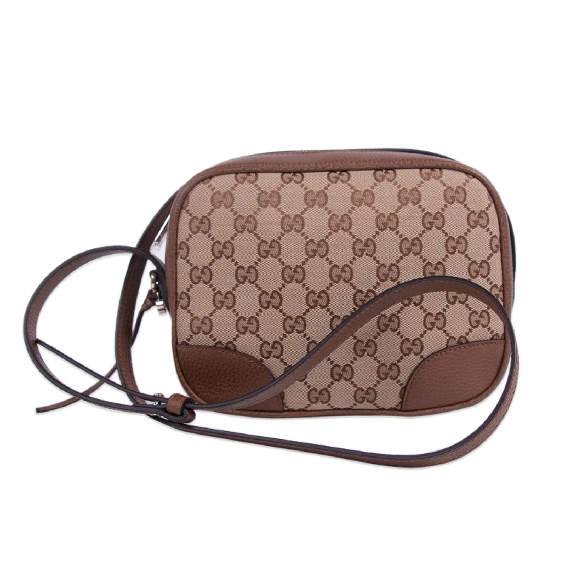 Gucci tote bags for women with a double - handle designGucci Supreme Mini Bree Messenger Bag