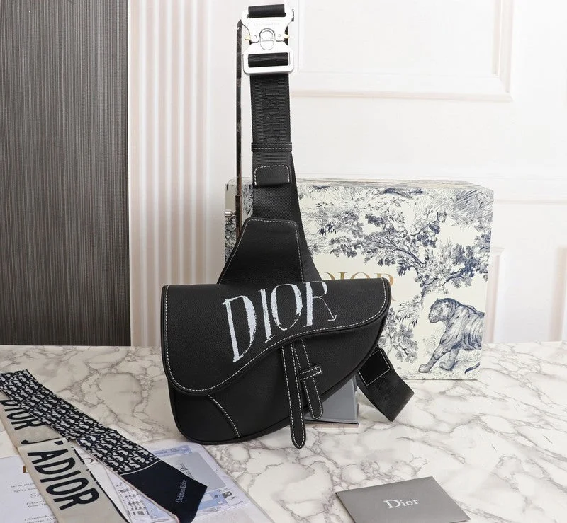 Christian Dior Saddle bags with a patent leather finish for a shiny lookWF - Dior Bags - 705