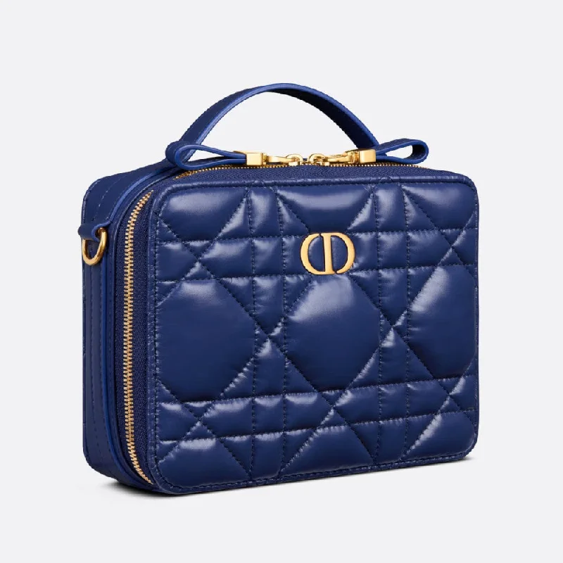 Christian Dior bags with a zip - top closure and multiple compartmentsDIOR CARO BOX BAG