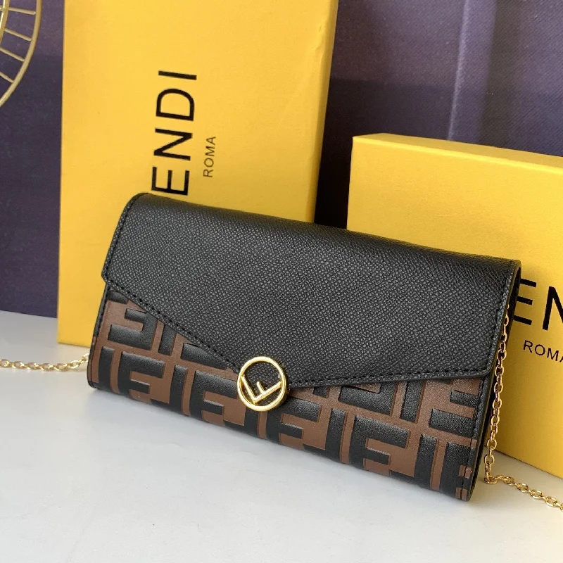 Fendi bags with a back - zip pocket for storing valuables securelyEN   Designer bags by Fendi 169