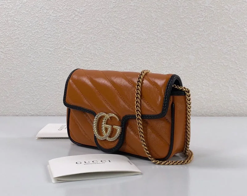 Ladies Gucci handbags with a detachable coin purse insideWF - Gucci Bags - 13202