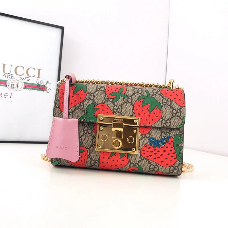 Women Gucci crossbody bags with a printed floral patternBC - GUCCI BAG - 2460