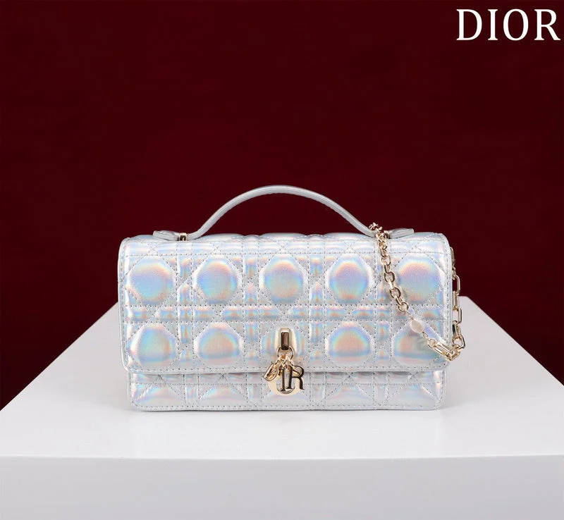 Christian Dior handbags with a snap - button closure and a decorative buckleWF - Dior Bags - 764