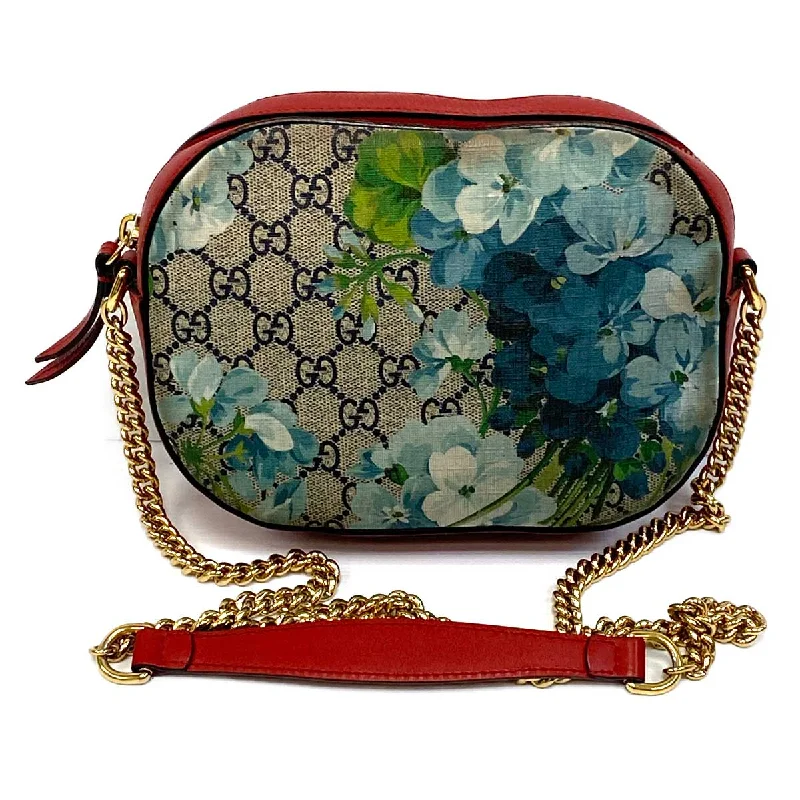 Small - sized Women Gucci shoulder bags for evening outingsGucci Supreme Blooms Chain Crossbody Bag