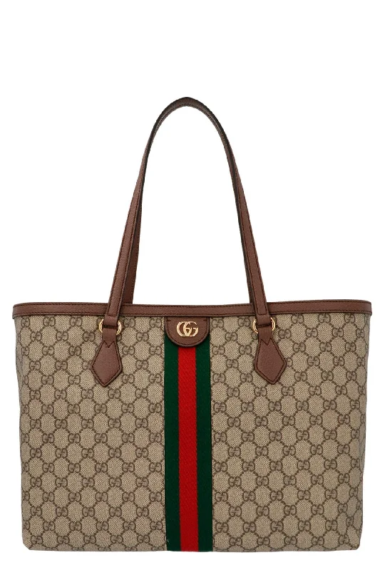 Ladies Gucci shoulder bags with a magnetic - closure flapGucci Women 'Ophidia’ Shopping Bag