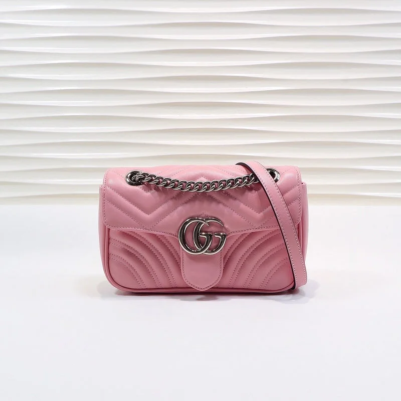 Women Gucci bags with a snap - button closure and a decorative charmWF - Gucci Bags - 1378