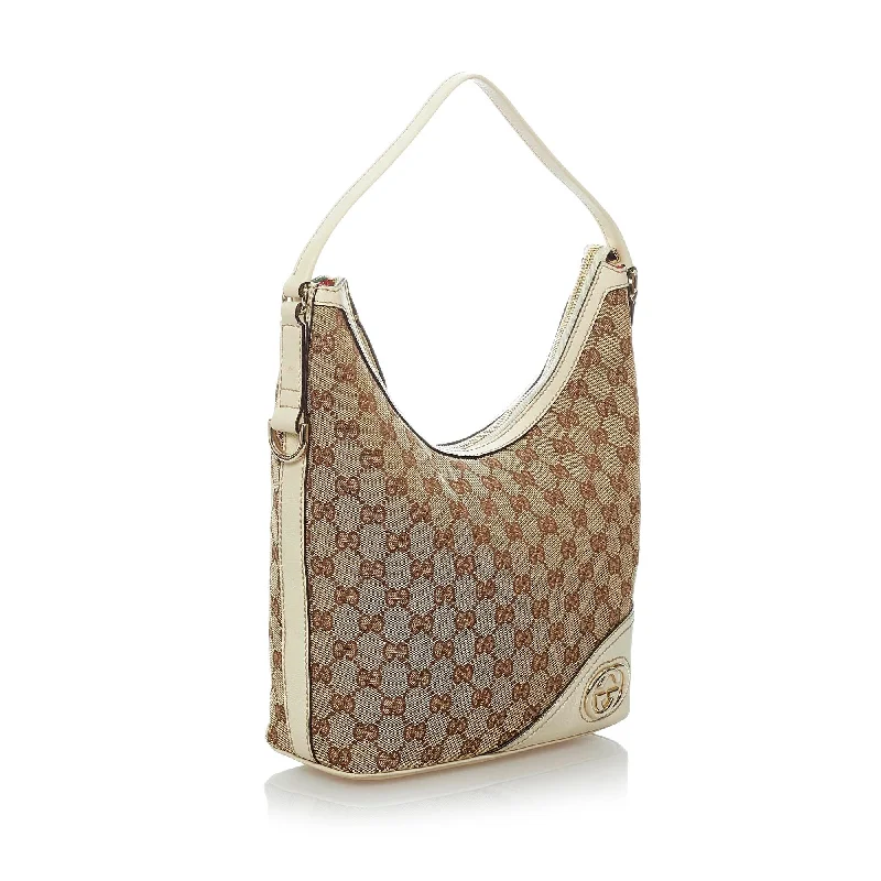 Ladies Gucci Dionysus bags in a pastel colorGucci GG Canvas Britt Shoulder Bag (29822)