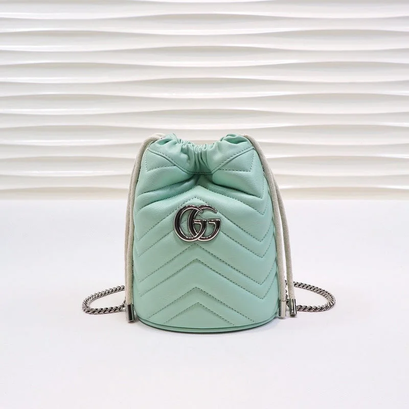 Women Gucci bags with a zip - around closure for securityWF - Gucci Bags - 1363