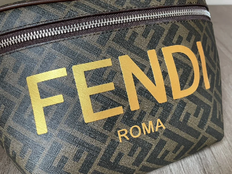 Fendi tote bags with a double - zip closure for enhanced securityWF -  Fendi Bag - 128