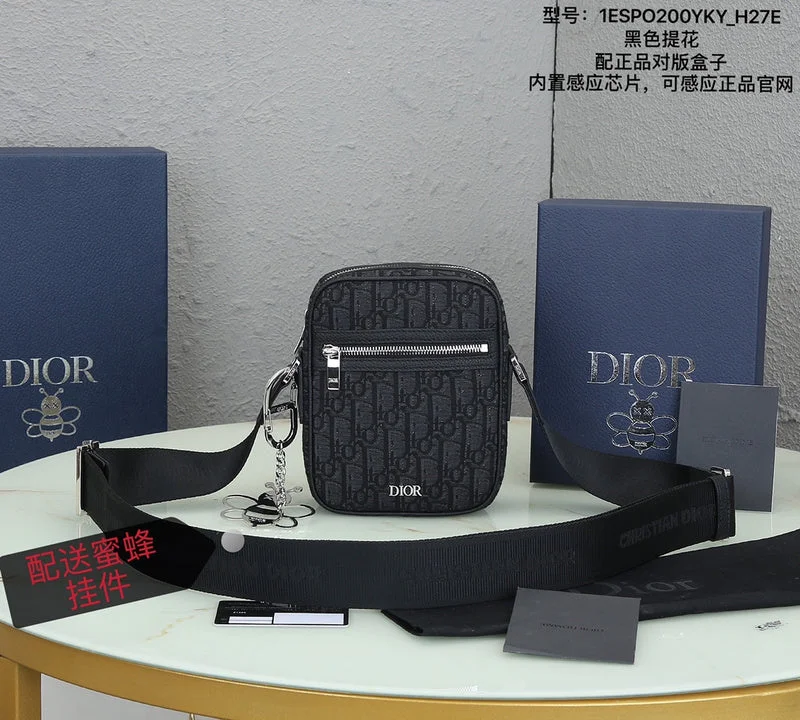 Christian Dior Saddle bags with a patent leather finish for a shiny lookWF - Dior Bags - 677