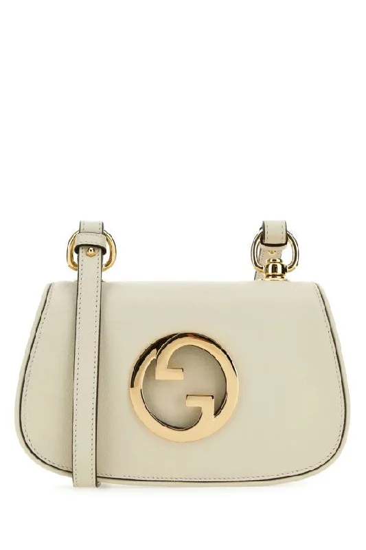 Gucci Dionysus bags for women with tiger - head claspsGucci Woman Ivory Leather Gucci Blondie Crossbody Bag