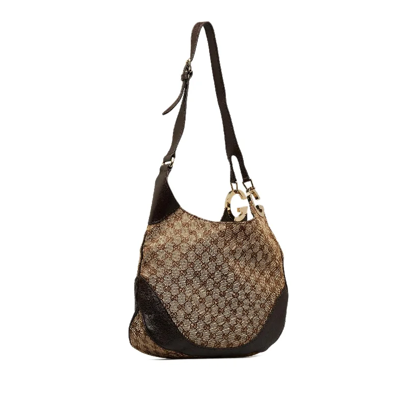 Ladies Gucci Dionysus bags with a chain - link shoulder strapGucci GG Canvas Charlotte Crossbody Bag (7ZbBnD)