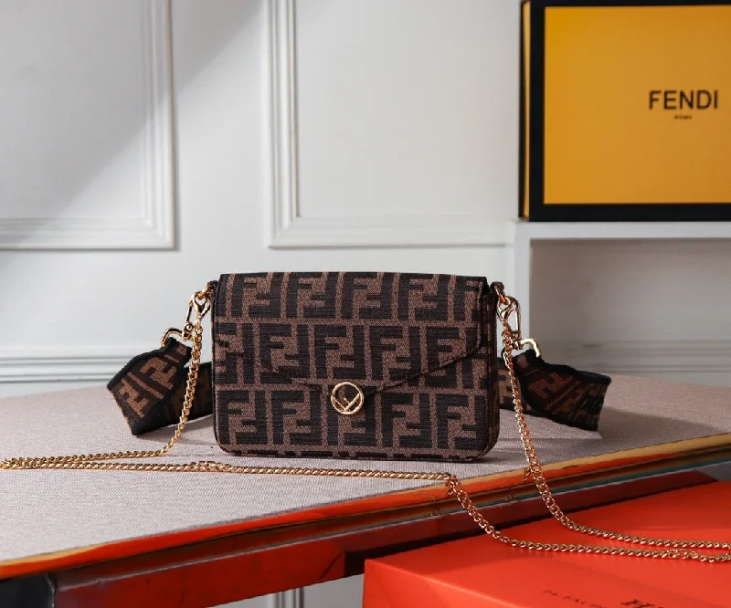 Fendi Baguette bags with a detachable charm featuring the brand's mascotEN   Designer bags by Fendi 068