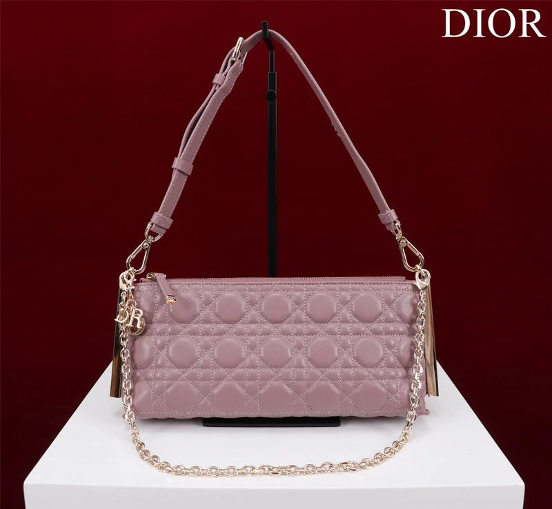 Stylish Christian Dior shoulder bags with a tassel - adorned zipperWF - Dior Bags - 760