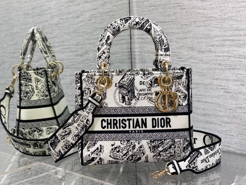 Christian Dior Saddle bags with a studded trim for a bold lookWF - Dior Bags - 807