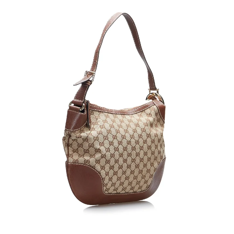 Gucci handbags for women with a beaded trimGucci GG Canvas Charlotte Hobo (6Saxdy)