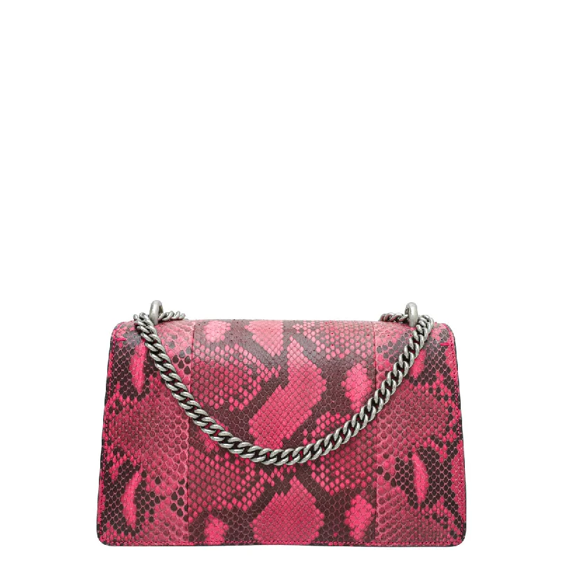 Ladies Gucci Dionysus bags with a detachable shoulder strapGucci Fuchsia Python Dionysus Small Bag