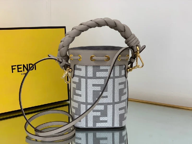 Fendi handbags with a perforated leather detail for a breathable and unique designWF -  Fendi Bag - 046