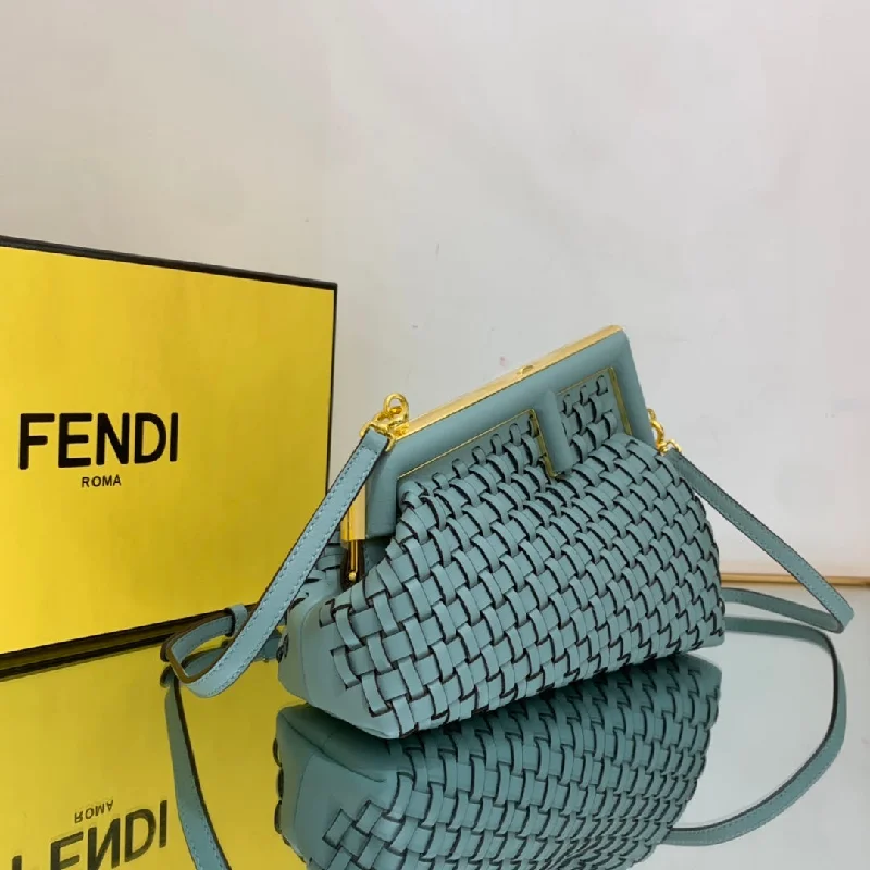 Ladies Fendi Baguette bags with a star - shaped charm for a playful and trendy touchWF -  Fendi Bag - 143