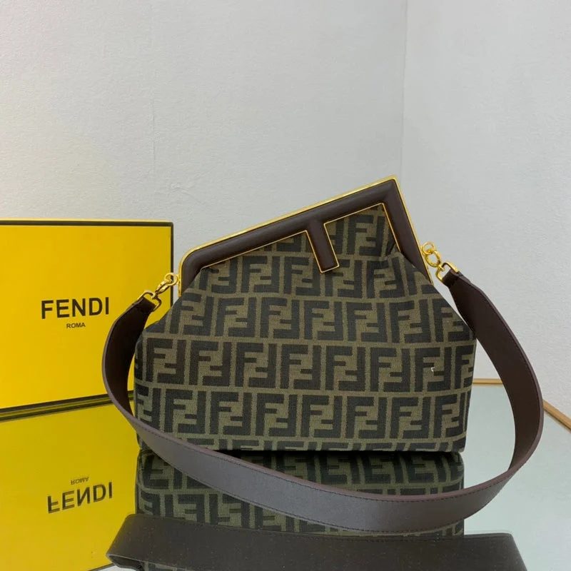 Fendi crossbody bags with a faux fur trim for a warm and stylish winter accessoryBC - FENDI BAGS - 051