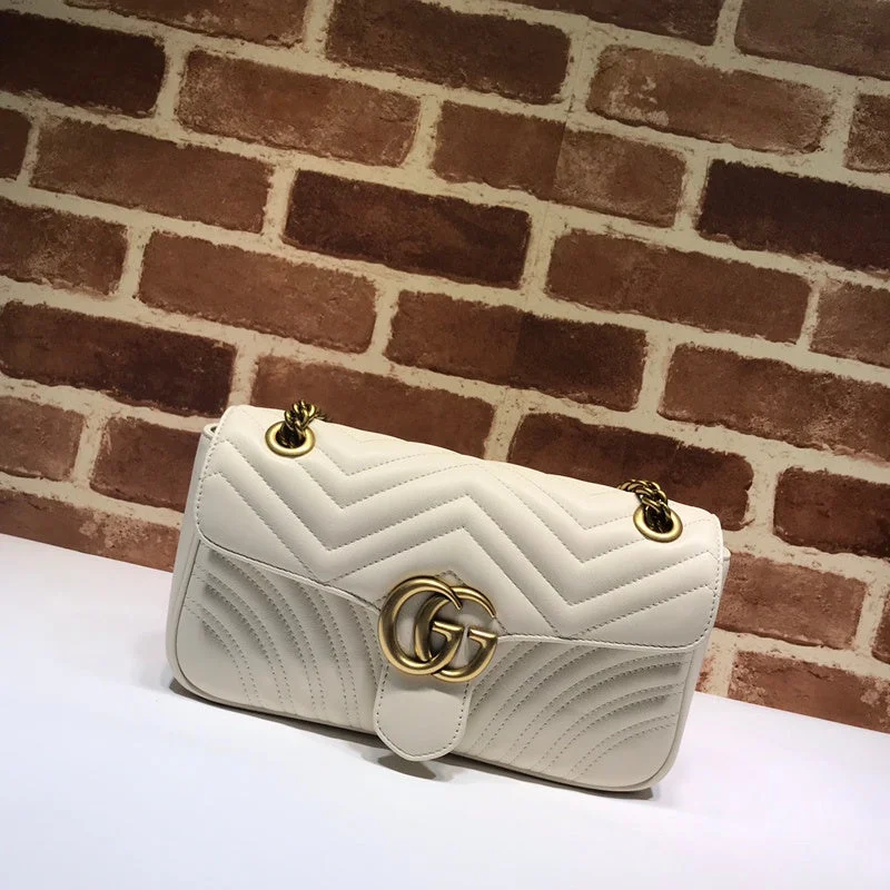 Women Gucci crossbody bags with a woven leather strapWF - Gucci Bags - 1361