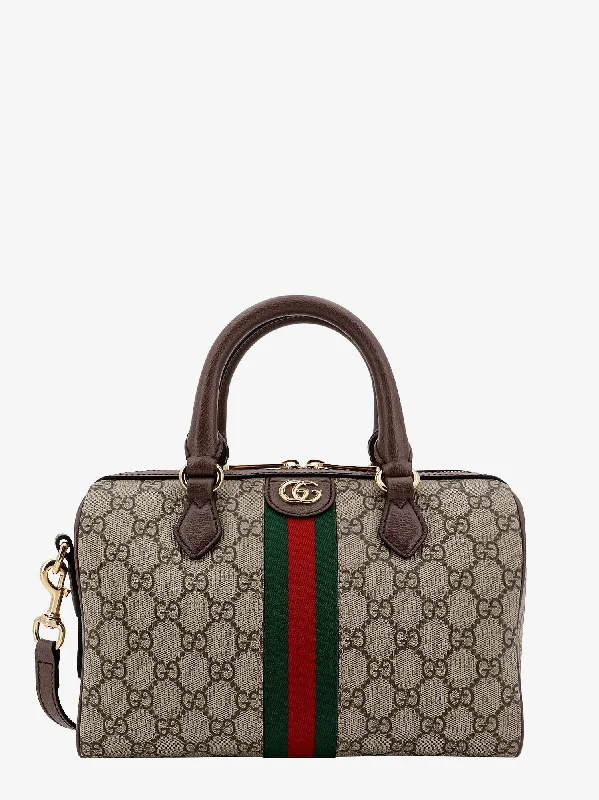 Gucci tote bags for women with a printed Gucci logoGucci Woman Gucci Woman Beige Handbags