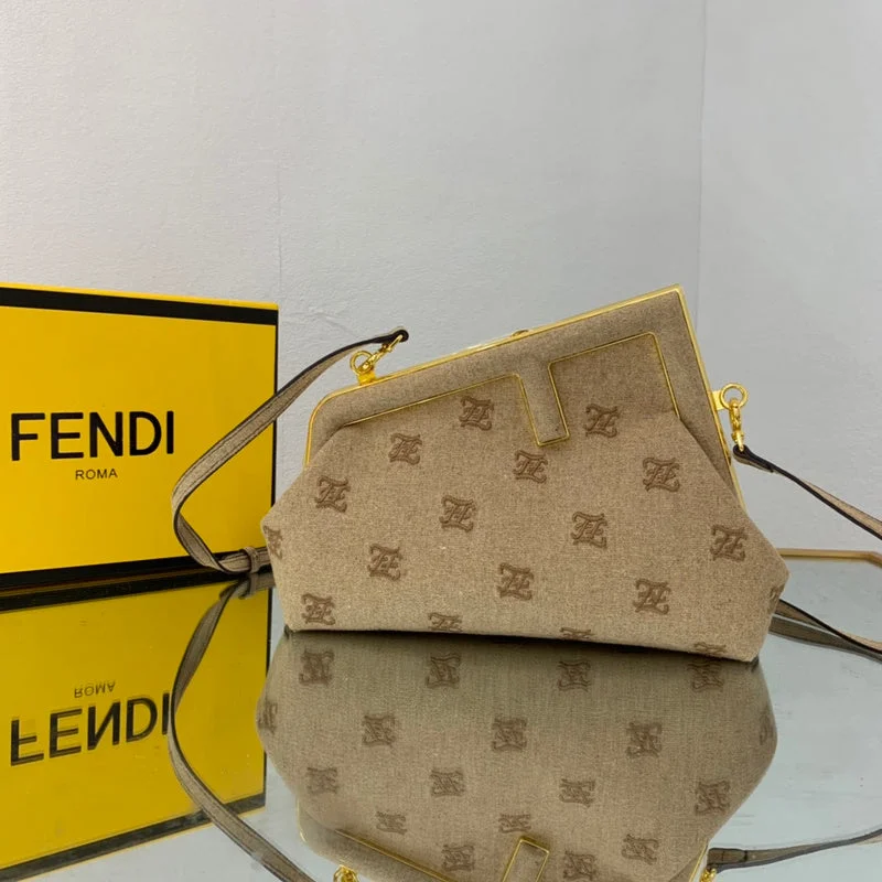 Fendi backpacks with a multi - pocket organization for better functionalityBC - FENDI BAGS - 048