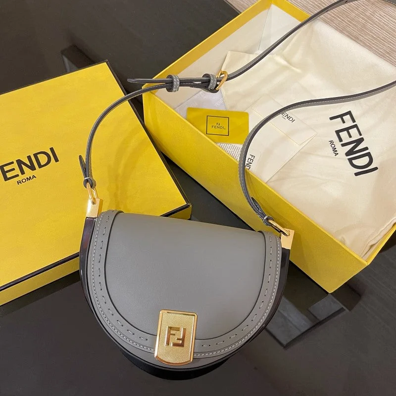 Fendi backpacks with a padded back panel for comfort during long - distance travelBC - FENDI BAGS - 002