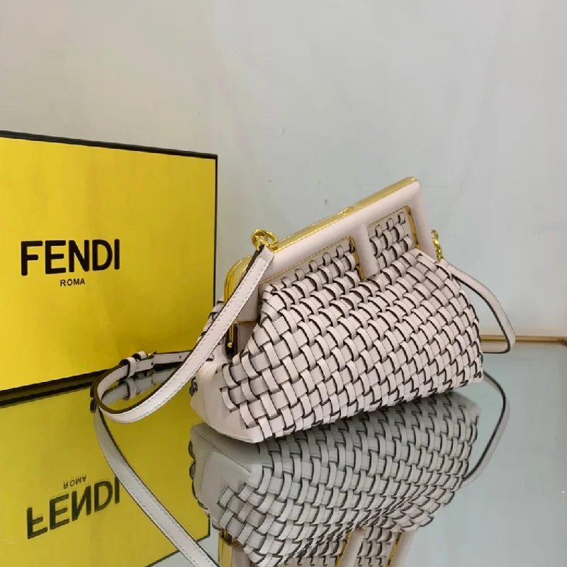 Fendi By The Way bags with a crystal - embellished FF logo for added luxury and glamourWF -  Fendi Bag - 142