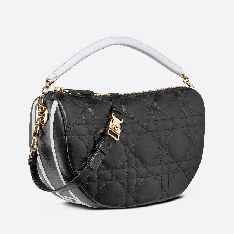 High - fashion Christian Dior bags with a geometric patternMEDIUM DIOR VIBE HOBO BAG