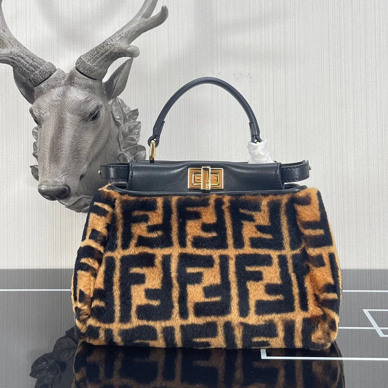 Fendi Sunshine Shopper bags with a removable interior organizer for customized storageBC - FENDI BAGS - 042