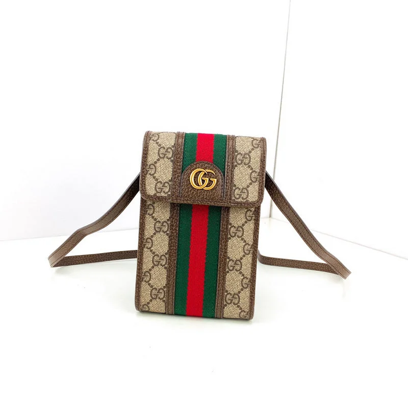 Women Gucci Sylvie bags with a leather - wrapped handleBC - GUCCI BAG - 2770