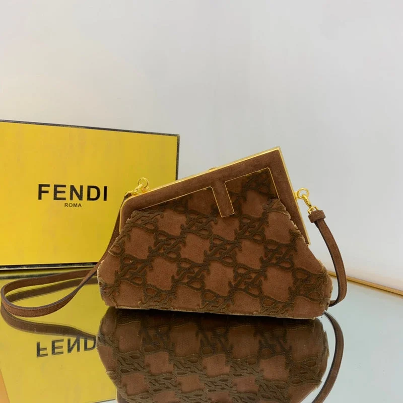 Ladies Fendi Peekaboo bags with gold - toned hardware for a touch of luxuryBC - FENDI BAGS - 039