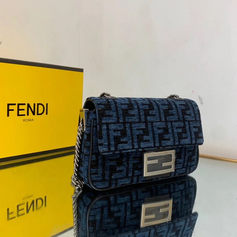 Ladies Fendi shoulder bags with a tassel - decorated zipper for added charm and styleBC - FENDI BAGS - 008